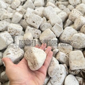 Paisajismo - Tamboreado Travertino